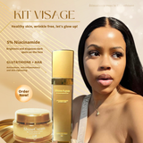 Kit visage : Crème Shine OR + Lotion ShineAqua