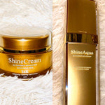 Kit visage : Crème Shine OR + Lotion ShineAqua